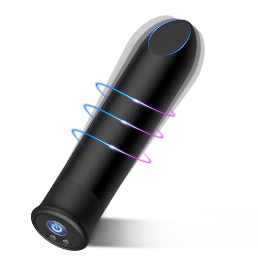 Angled-Tip Bullet Vibrator