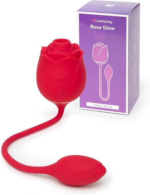 Rose Glow 2-in-1 Pleasure Air Toy